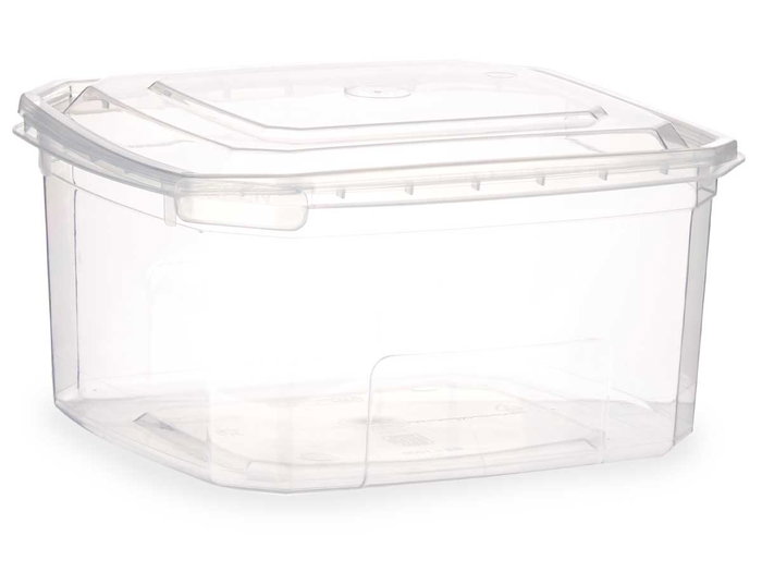 Leknes Boîte Rectangulaire Plastique 1000 ml 14x8x15 cm Transparent Hermétique Micro-ondes (Set de 12) Leknes Boîte Rectangulaire Plastique 1000 ml 14x8x15 cm Transparent Hermétique Micro-ondes (Set de 12)