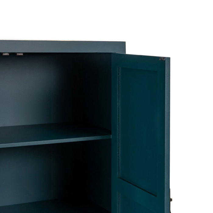 BigBuy Home Armoire ORIENTE Bleu 100 x 45 x 160 cm BigBuy Home Armoire ORIENTE Bleu 100 x 45 x 160 cm