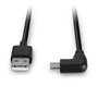 Lindy Câble USB 2.0 Type A vers C 1m, Angle droit 90°