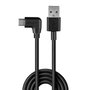 Lindy Câble USB 2.0 Type A vers C 1m, Angle droit 90°
