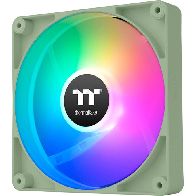 Thermaltake CT120 ARGB Reverse Matcha Green Lot de 2 Ventilateurs PC 120mm PWM 2000RPM ARGB