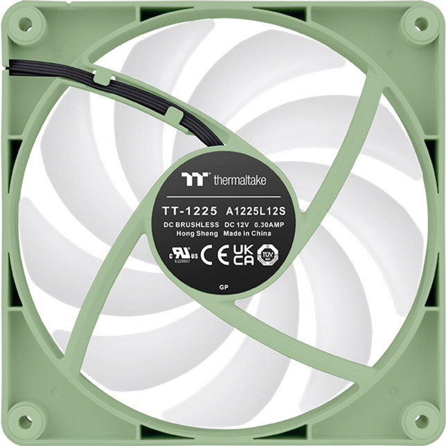 Thermaltake CT120 ARGB Reverse Matcha Green Lot de 2 Ventilateurs PC 120mm PWM 2000RPM ARGB