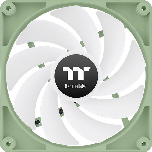 Thermaltake CT120 ARGB Reverse Matcha Green Lot de 2 Ventilateurs PC 120mm PWM 2000RPM ARGB