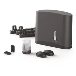 Avidsen Zenia 251 - Kit moteur pour portail coulissant jusqu'à 250 kg et 4 m, inclut 2 télécommandes, feu, photocellules et crémaillères