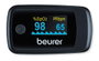 Beurer PO-45 Oxymètre de Pouls - Oxymètre Sportif de Doigt pour Mesure du Saturation en Oxygène et Fréquence Cardiaque - Compatible Haute Altitude, Alpinisme, Ski