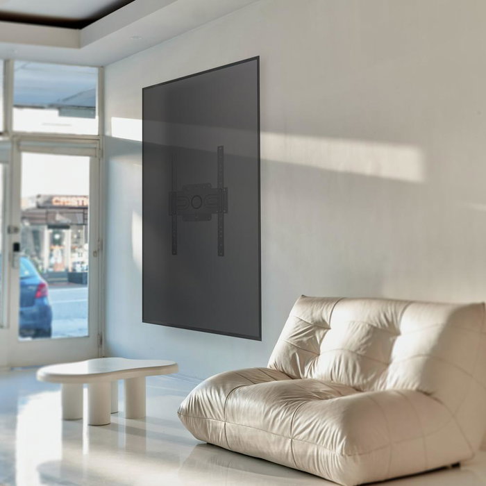 Tooq LP4255TN-B Support Mural avec Rotation 360° pour Écrans 37 à 80 Pouces, Noir, Max 50 kg, VESA 200x200-600x400 Tooq LP4255TN-B Support Mural avec Rotation 360° pour Écrans 37 à 80 Pouces, Noir, Max 50 kg, VESA 200x200-600x400