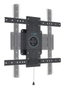 Tooq LP4255TN-B Support Mural avec Rotation 360° pour Écrans 37 à 80 Pouces, Noir, Max 50 kg, VESA 200x200-600x400