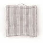 Today Coussin de sol Charme Imprimé Berenice Gris 40 x 40 x 10 cm