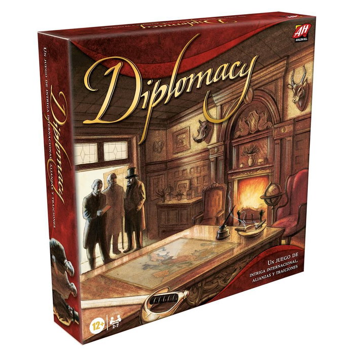 Avalon Hill Diplomacy - Jeu de société de stratégie en espagnol Avalon Hill Diplomacy - Jeu de société de stratégie en espagnol