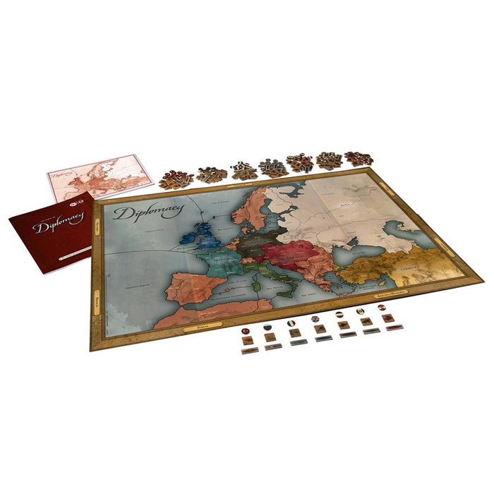 Avalon Hill Jeu de société Diplomacy PEGI 12 Stratégie militaire sans hasard pour 2 à 7 joueurs À partir de 12 ans