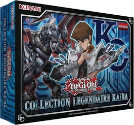 Konami Yu-Gi-Oh! - Coffret Collection Légendaire de Kaiba, 100 cartes brillantes, 5 cartes exclusives et plateau de jeu pliable - Édition française