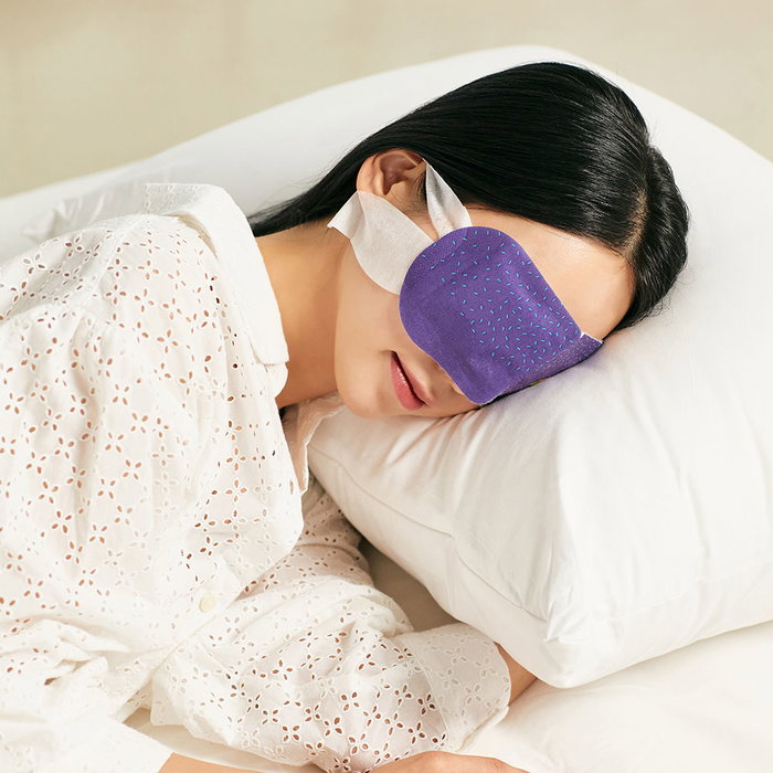 Steambase Masque Apaisant Quotidien pour les Yeux à la Lavande - Chaleur Douce et Eau Thermale d'Onyang, 1 unité