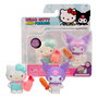 Famosa Hello Kitty - Pack de 2 figurines de 5 cm - Surtido de 6 packs - Personnages et postures variés - +6 ans