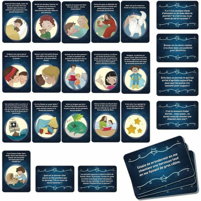 Lisciani Giochi Jeu de cartes pour une bonne nuit