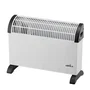 Convecteur Électrique Blanc 2000W avec Thermostat Réglable, Fonction Turbo, Protection Surchauffe, 39x53x20cm