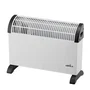 Convecteur Électrique Blanc 2000W avec Thermostat Réglable, Fonction Turbo, Protection Surchauffe, 39x53x20cm