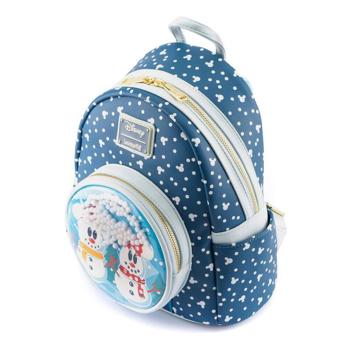 LOUNGEFLY Sac à dos Disney 26 cm Mickey, Minnie et bonhomme de neige - Dimensions: 22,5 x 26,25 x 11,25 cm LOUNGEFLY Sac à dos Disney 26 cm Mickey, Minnie et bonhomme de neige - Dimensions: 22,5 x 26,25 x 11,25 cm