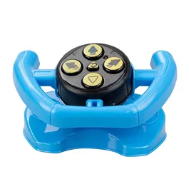 TOOKO Voiture télécommandée Follow Me Jaune avec volant et détection d'obstacles - Jouet pour enfant dès 2 ans