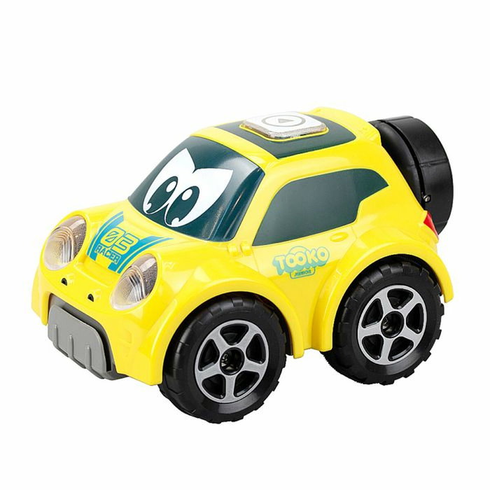 Voiture télécommandée TOOKO FOLLOW ME - Jaune - Avec volant