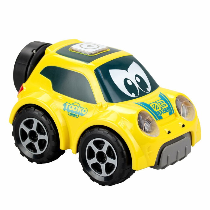 Voiture télécommandée TOOKO FOLLOW ME - Jaune - Avec volant