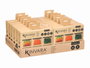 Kinvara Set de 6 sacs PEVA 1000 ml - 21 x 21 x 5 cm - Noir, Transparent, Gris (Set de 24)