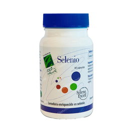 Cien Por Cien Natural Selenio 90 gélules – Complément alimentaire au sélénium pour système immunitaire et thyroïde