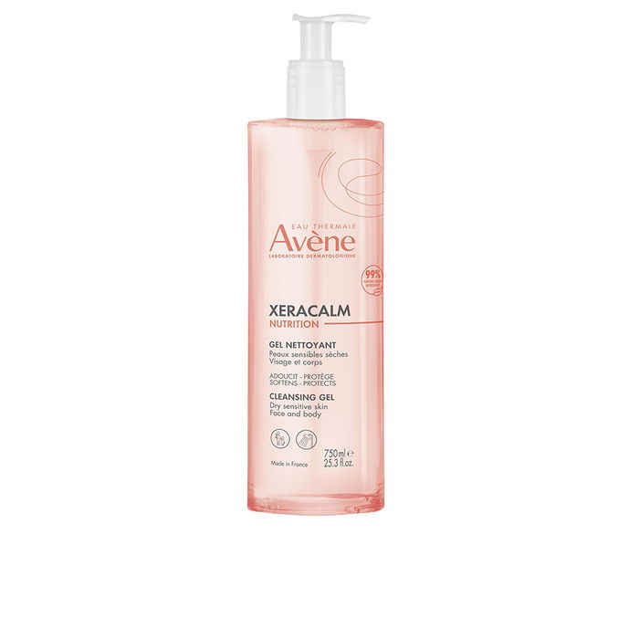 Avène Xeracalm Nutrition Gel Nettoyant 750ml - Peaux Sèches et Sensibles, Visage et Corps, Famille Avène Xeracalm Nutrition Gel Nettoyant 750ml - Peaux Sèches et Sensibles, Visage et Corps, Famille