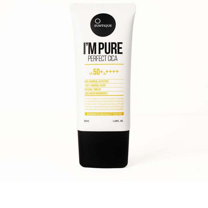 Suntique I'M PURE perfect cica SPF50+ Crème Solaire 50 ml Suntique I'M PURE perfect cica SPF50+ Crème Solaire 50 ml
