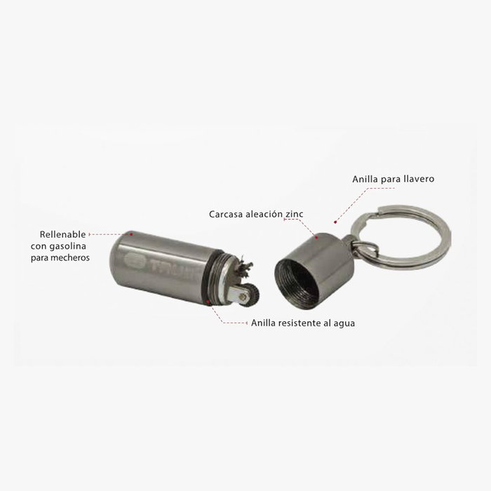 Porte-clés briquet True Firestash tu262k Porte-clés briquet True Firestash tu262k