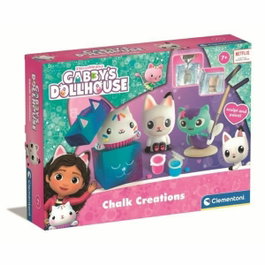 Clementoni Créations en plâtre Gabby et la Maison Magique - Coffret multi-activités