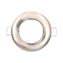 GSC Evolution Aro fijo redondo empotrable Chandur Nickel satiné