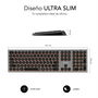 Clavier Bluetooth Subblim SUBKB-3MIE310 Gris Espagnol Qwerty
