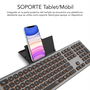 Clavier Bluetooth Subblim SUBKB-3MIE310 Gris Espagnol Qwerty