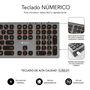 Clavier Bluetooth Subblim SUBKB-3MIE310 Gris Espagnol Qwerty