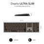 Clavier Bluetooth Subblim SUBKB-3MIE310 Gris Espagnol Qwerty