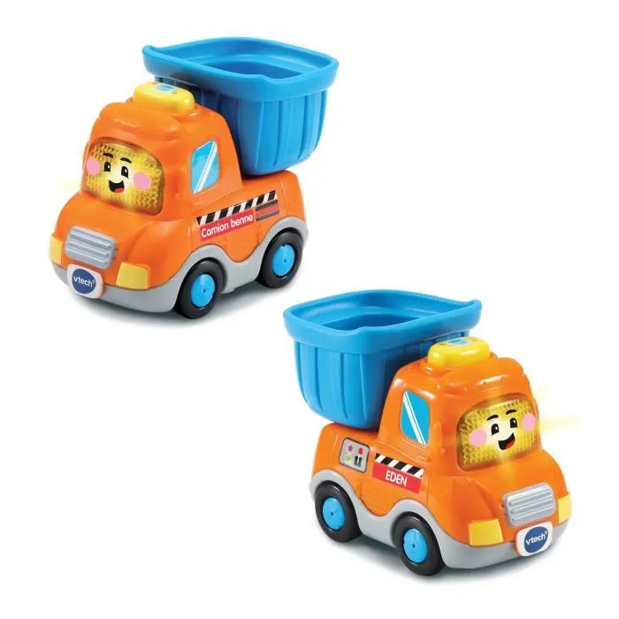 Vtech Tut Tut Bolides Maxi chantier interactif avec grue rotative et véhicule électronique pour enfants de 1 à 5 ans