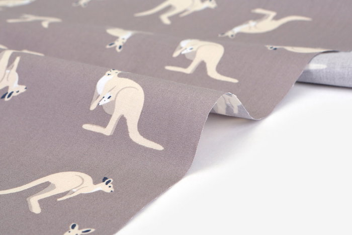 Dailylike Tissu coton kangourou motifs animaux 1,10m x 3m épaisseur 20C Dailylike Tissu coton kangourou motifs animaux 1,10m x 3m épaisseur 20C