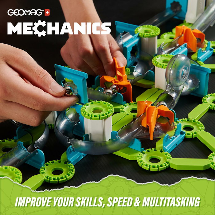 Geomag Mechanics Challenge Goal! - Coffret de construction 96 pièces