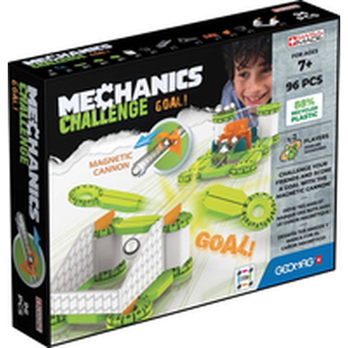 Geomag Mechanics Challenge Goal! - Coffret de construction 96 pièces