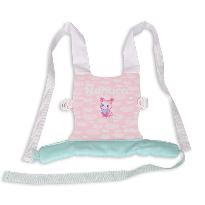 Nenuco - Porte-bébé pour poupée, jouet d'imitation en tissu doux et adaptable, pour enfants dès 2 ans