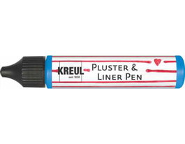Kreul Pluster & Liner Pen effet 3D bleu 29ml
