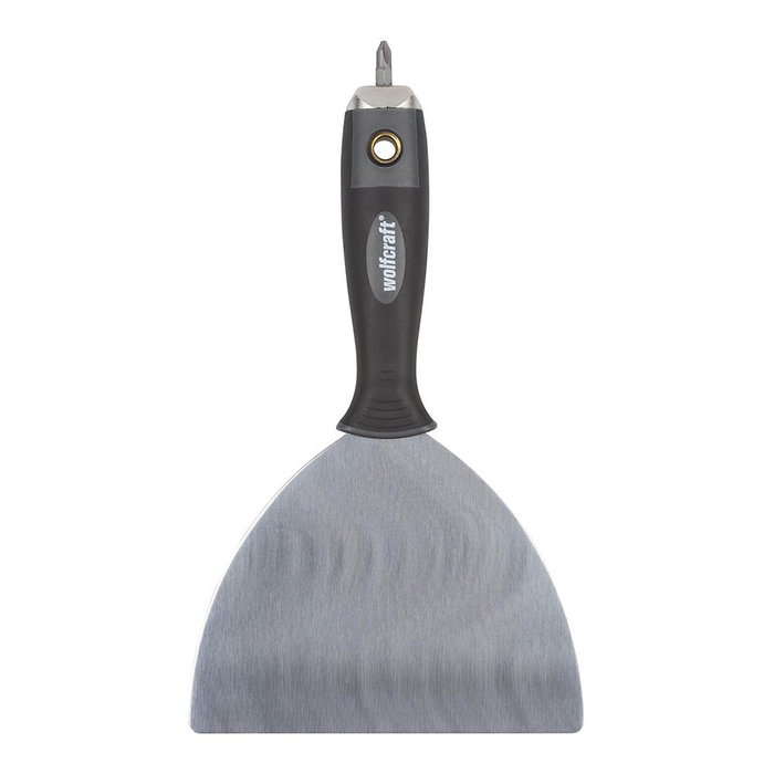 Wolfcraft Espátula large professionnelle 150 mm avec embout PH2 Wolfcraft Espátula large professionnelle 150 mm avec embout PH2