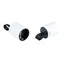Simon Base mobile 2P+T Schuko prise frontale 16A 250V~ facile extraction blanc