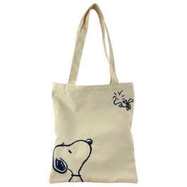 Sac de courses Snoopy Peanuts - Sac shopping réutilisable en tissu avec motif