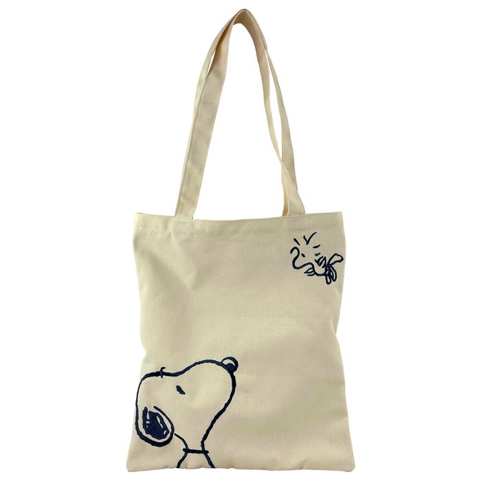Sac de courses Snoopy Peanuts - Sac shopping réutilisable en tissu avec motif Sac de courses Snoopy Peanuts - Sac shopping réutilisable en tissu avec motif