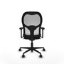 Piqueras y Crespo Chaise de Bureau Jorquera 3D036N0 Noir