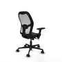 Piqueras y Crespo Chaise de Bureau Jorquera 3D036N0 Noir