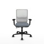 PIQUERAS Y CRESPO Chaise Haches Synchrone/Traslack Gris et Noir