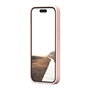 dbramante1928 Monaco - Étui silicone MagSafe pour iPhone 15 avec aimant intégré, protection renforcée 3 couches, fini doux et antidérapant - Rose Sable