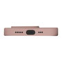 dbramante1928 Monaco - Étui silicone MagSafe pour iPhone 15 avec aimant intégré, protection renforcée 3 couches, fini doux et antidérapant - Rose Sable